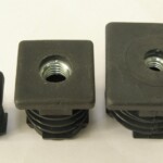 Capac de plastic pentru teava patrata cu filet interior