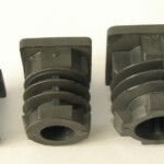 Capac de plastic pentru teava patrata cu filet interior